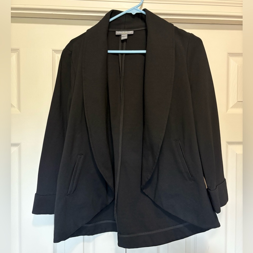 A Pea in the Pod Black Women's Blazer